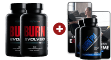 2 bottles Burn Evolved + 2 bottles Burn PM