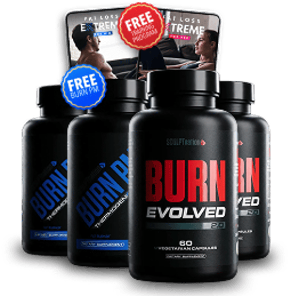 24/7 Burn System: 2 bottles Burn Evolved 2.0 + 2 bottles Burn PM
