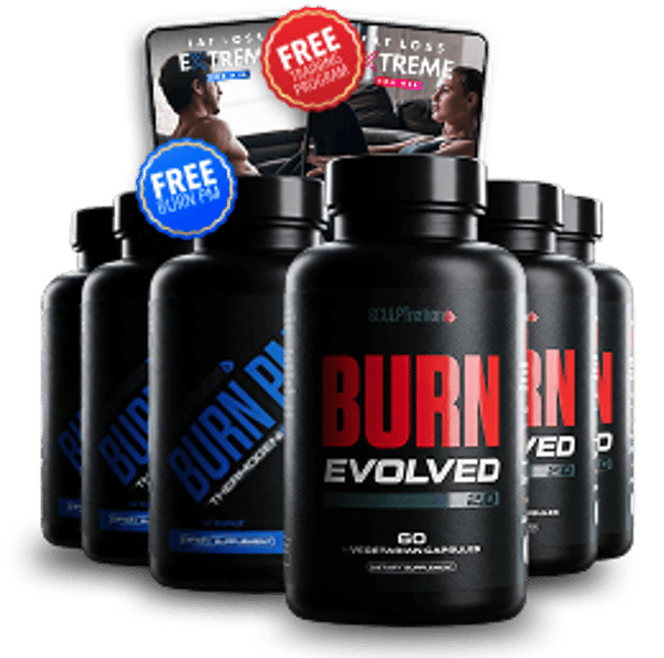 Ultimate Burn: 3 bottles Burn Evolved 2.0 + 3 bottles Burn PM