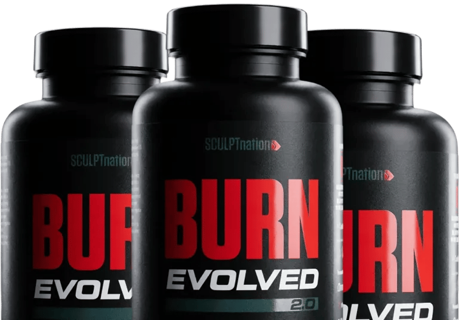 Burn Evolved 2.0 three-bottle pack