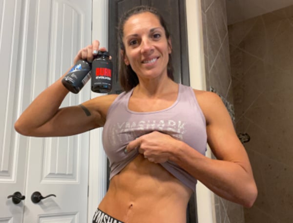 Gerrilyn C. — before and after taking Burn Evolved + Burn PM