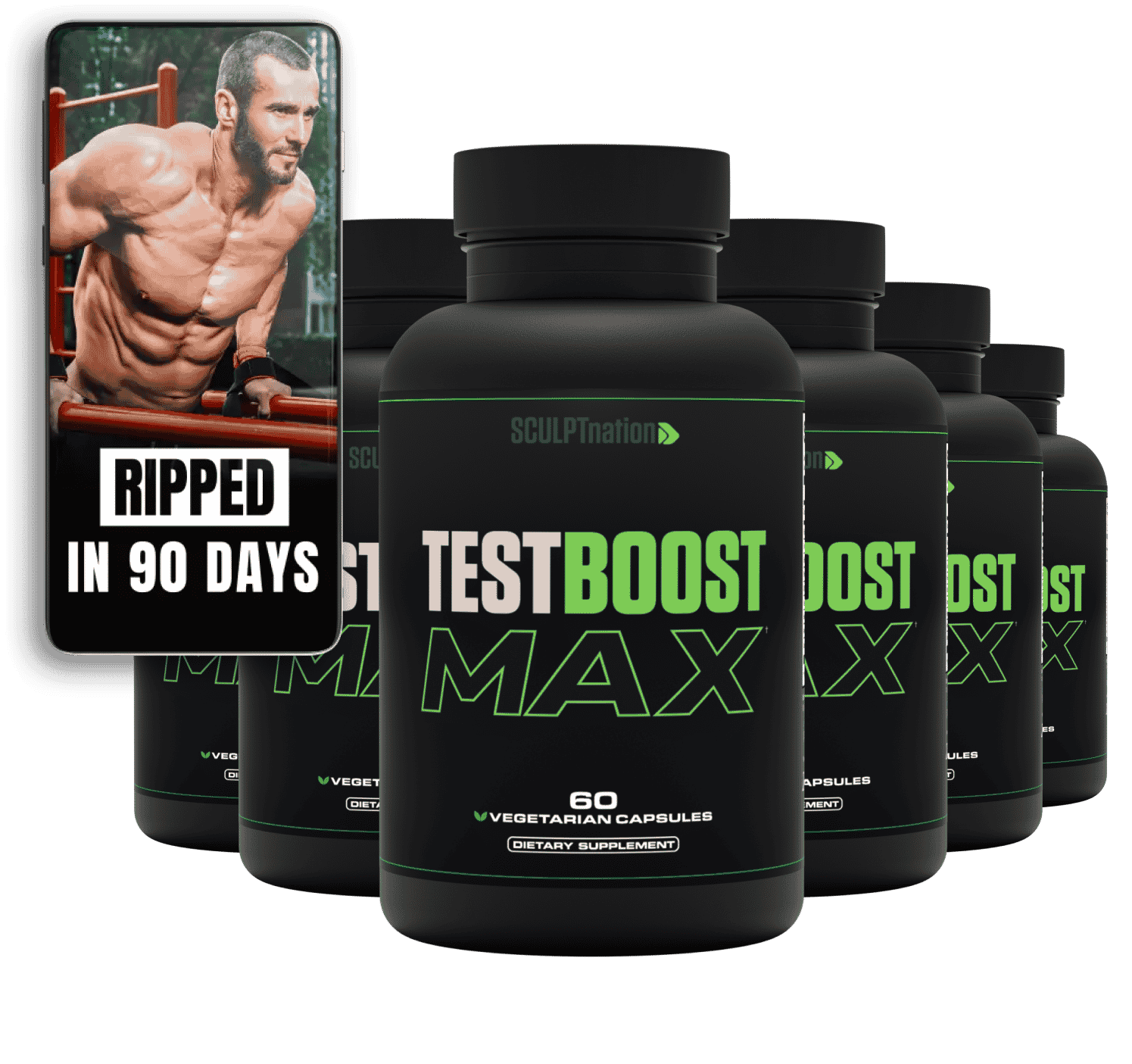 Testboost Max 6 bottles