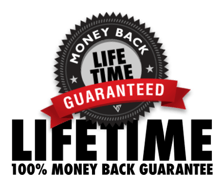 lifetime money back guarantee
